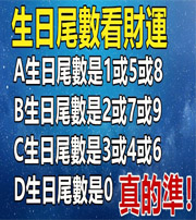 滨州你的生日尾数是几？命运如何？